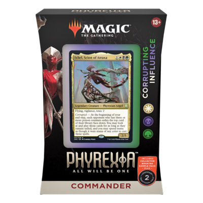 Phyrexia All Will be One Corrupting Influence Commander Deck