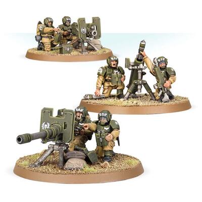 Astra Militarum: Cadian Heavy Weapons Squad