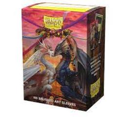 DS Standard Brushed Art Valentine Dragon 2023 Sleeves 100ct