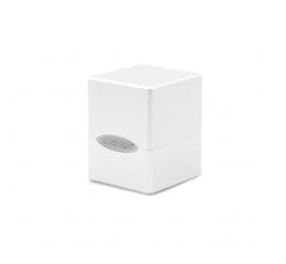 Arctic White Satin Cube