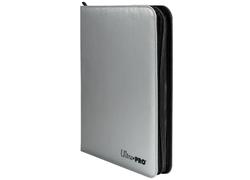 9-Pkt Zippered Silver PRO-Binder