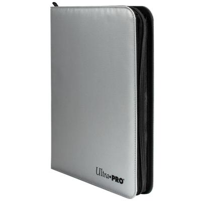 9-Pkt Zippered Silver PRO-Binder