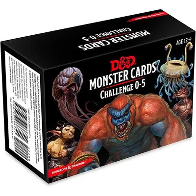 DD5 Spellbook Cards: Monsters 0-5