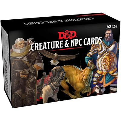 DD5 Spellbook Cards: Creatures and NPCs