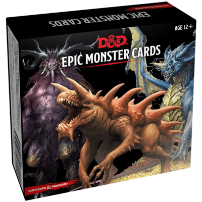 DD5 Spellbook Cards: Epic Monsters