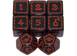 The One Ring RPG Black Dice Set