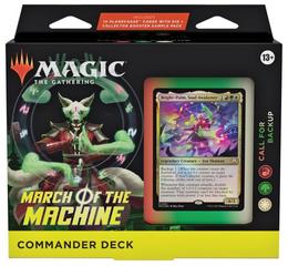 March Of The Machine Commander Deck Call For Backup