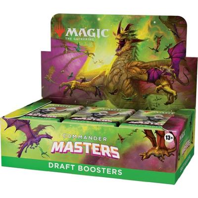 Commander Masters Draft Booster Display