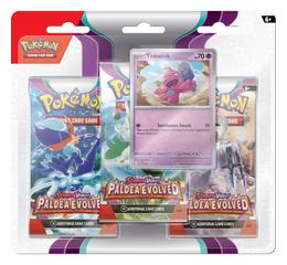 Paldea Evolved 3-Booster Blister Tinkatink