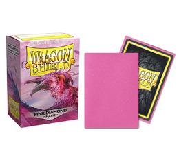 Dragon Shield Matte Pink Diamond Sleeves 100ct