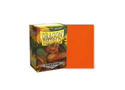 Dragon Shield Matte Tangerine Sleeves 100ct