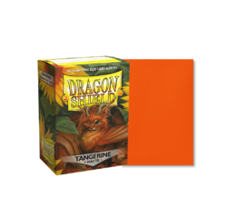 Dragon Shield Matte Tangerine Sleeves 100ct