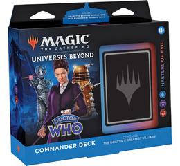 Doctor Who Commander Deck Masters Of Evils