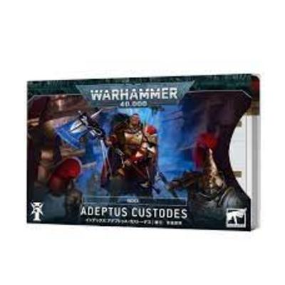 Index Cards: Adeptus Custodes (Eng)