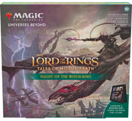 Tales of Middle Earth Holiday Scene Box : Flight Of The Witch King