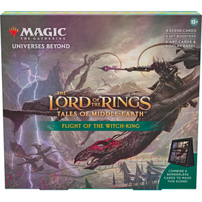 Tales of Middle Earth Holiday Scene Box : Flight Of The Witch King