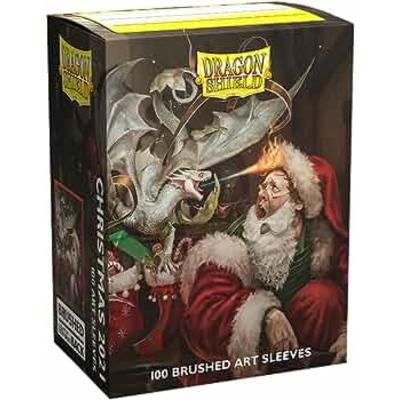 Ds Standard Brushed Art Christmas 2023 Sleeves 100ct