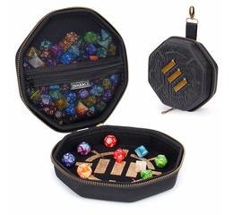 Dice Case & Rolling Tray (Black)