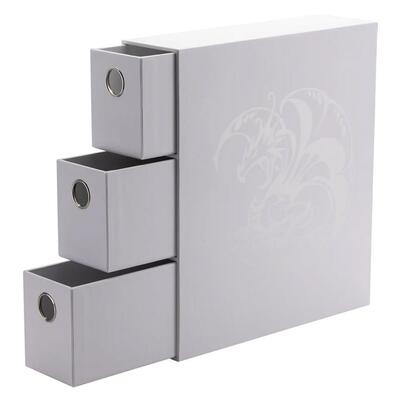 DS Fortress 3-Card Drawers White