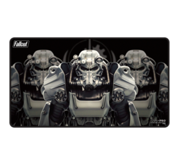 Fallout BoS Black Stitched Playmat