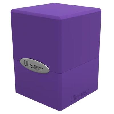 Royal Purple Satin Cube