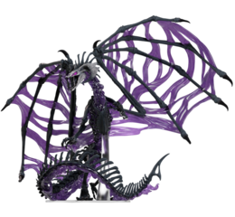 DD5 Icons: Black Dracolich Boxed Miniature