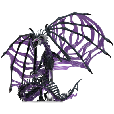 DD5 Icons: Black Dracolich Boxed Miniature