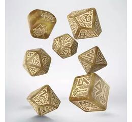Dwarven Dice Set: Gold