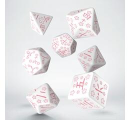 Japanese Dice Set: Cherry Blossoms Petals