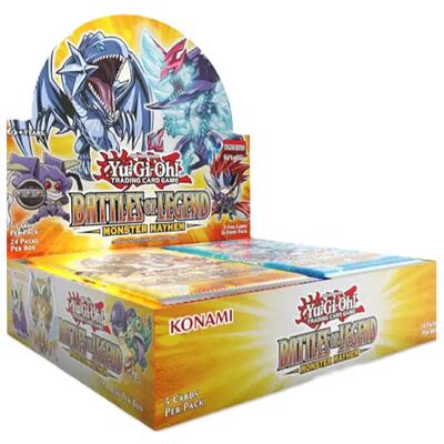 Battles of Legend: Monster Mayhem Booster Display