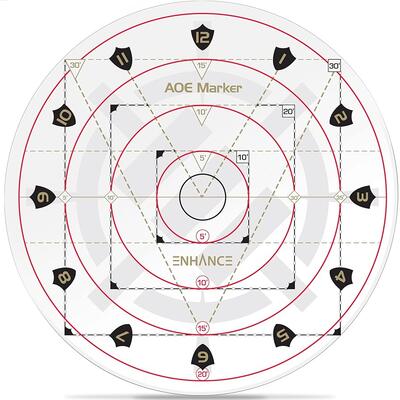 30ft Spell Area Of Effect Damage Marker
