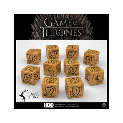 Game of Thrones Dice Set: Baratheon