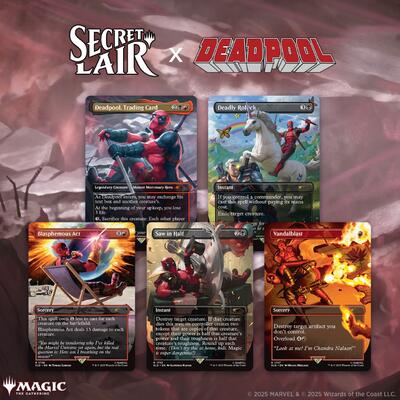 Secret Lair x Marvel Deadpool Nonfoil