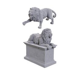 Wizkids Deepcuts: Stone Lion/Animated Stone Lion