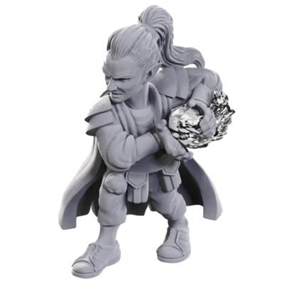 D&D Nolzur's Mini: Pirate Deck Wizard