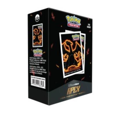PKM Neon Kanto Apex Deck Protector 105ct Charizard