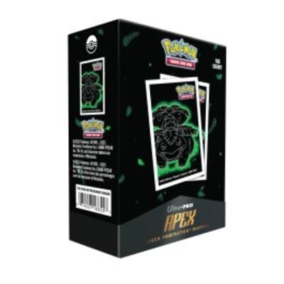 PKM Neon Kanto Apex Deck Protector 105ct Venusaur