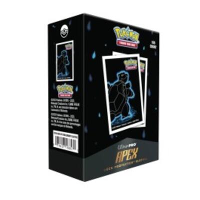 PKM Neon Kanto Apex Deck Protector 105ct Blastoise
