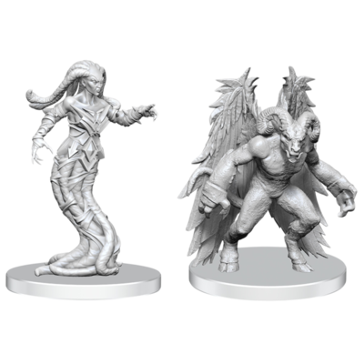 Pathfinder Deepcuts: Gylou (Handmaiden Devil) & Ferrugon (Rust Devil)
