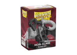 DS Non-Glare Matte Blood Red Sleeves 100ct