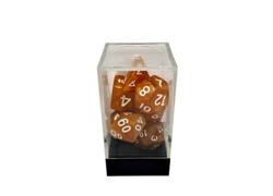 Marble Yellow/White Polyhedral 7-Die Set