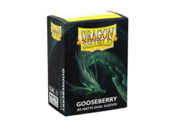 DS Matte Dual Gooseberry Sleeves 100ct