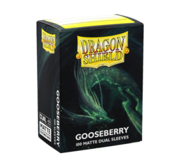 DS Matte Dual Gooseberry Sleeves 100ct