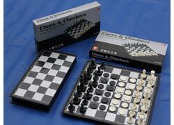Magnetic Large Size Chess & Checker