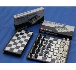 Magnetic Large Size Chess & Checker