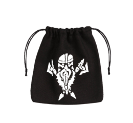 Dwarven Dice Bag: Black & White