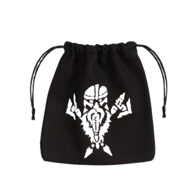 Dwarven Dice Bag: Black & White