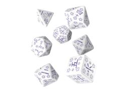 Japanese Dice Set: Blue Star Lotus