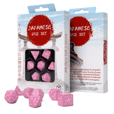 Japanese Dice Set: Sweet Spring Memory