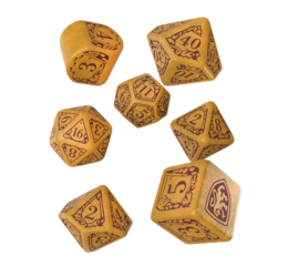 Harry Potter Gryffindor Modern Dice Set: Gold